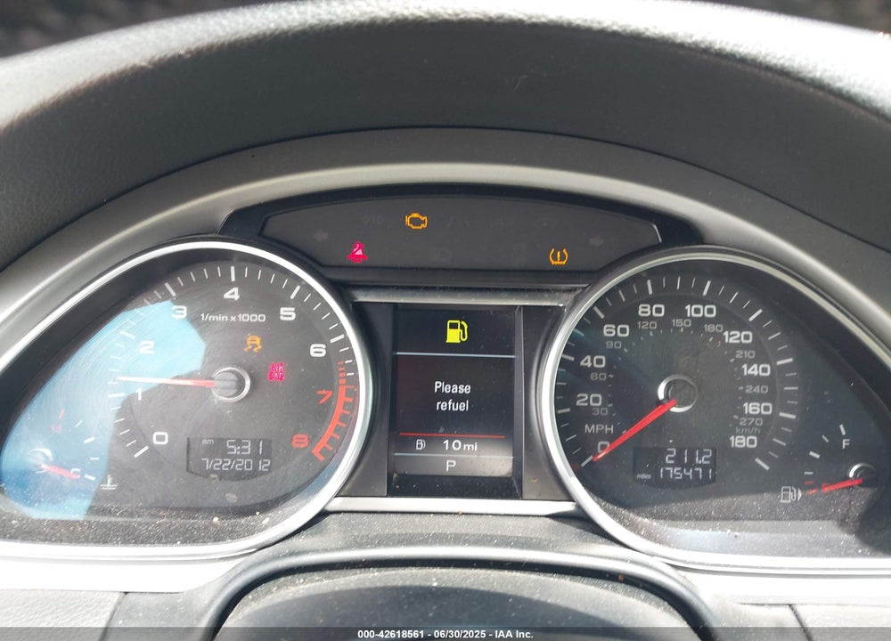 2013 AUDI Q7 VIN: WA1LGAFE8DD014478