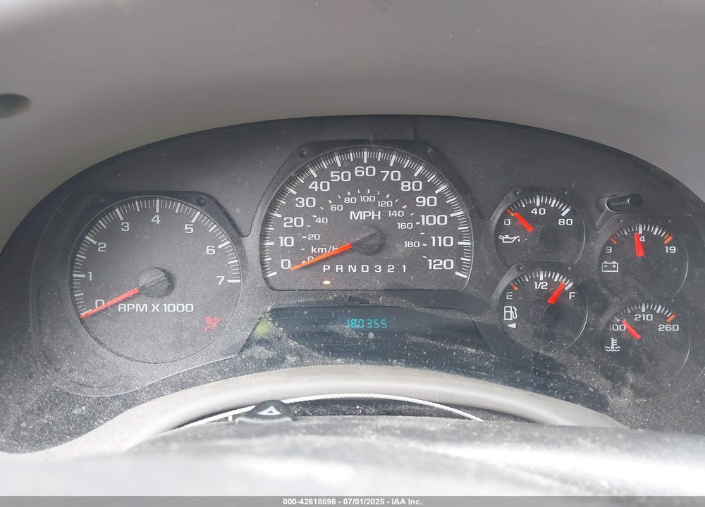 2008 CHEVROLET TRAILBLAZER VIN: 1GNDT13S382144158
