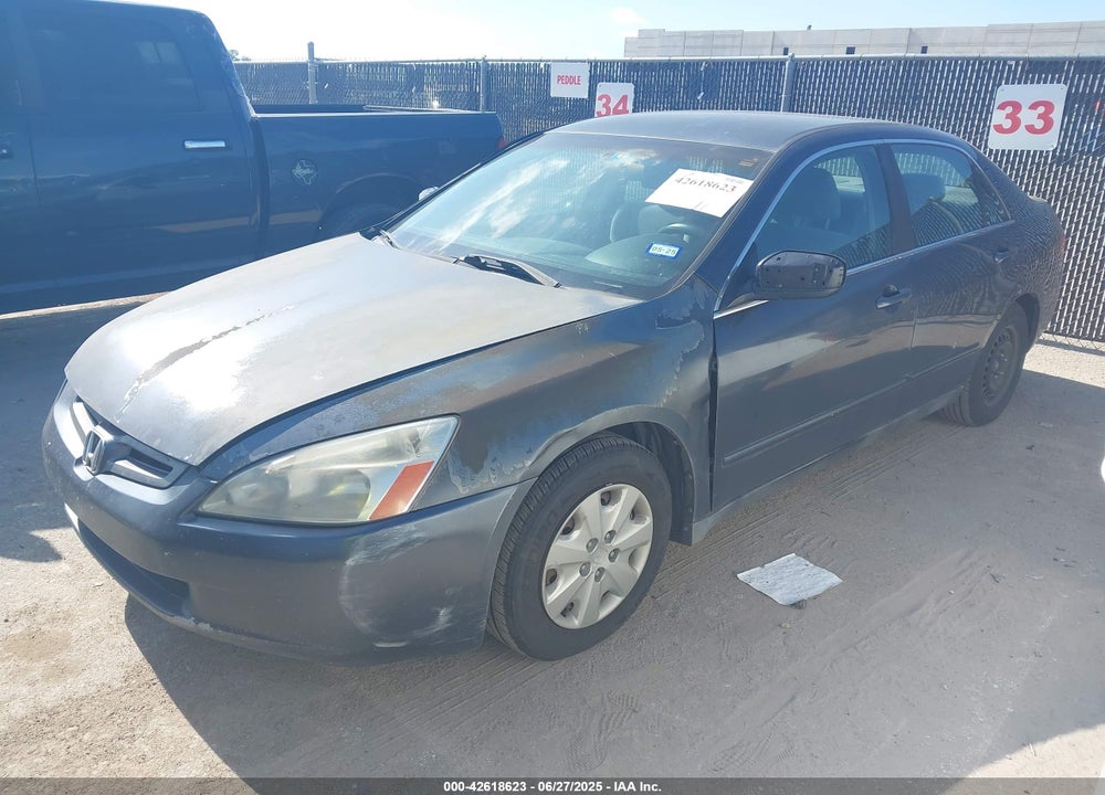2003 HONDA ACCORD 2.4 LX VIN: 1HGCM56413A121340