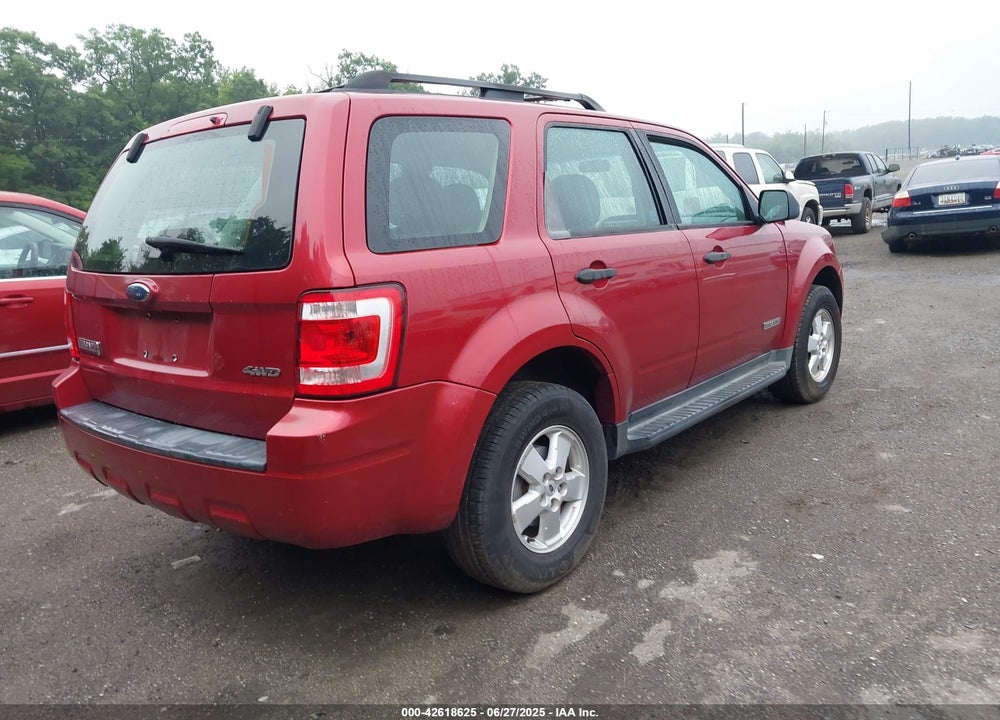 2008 FORD ESCAPE XLS VIN: 1FMCU92Z78KA14569