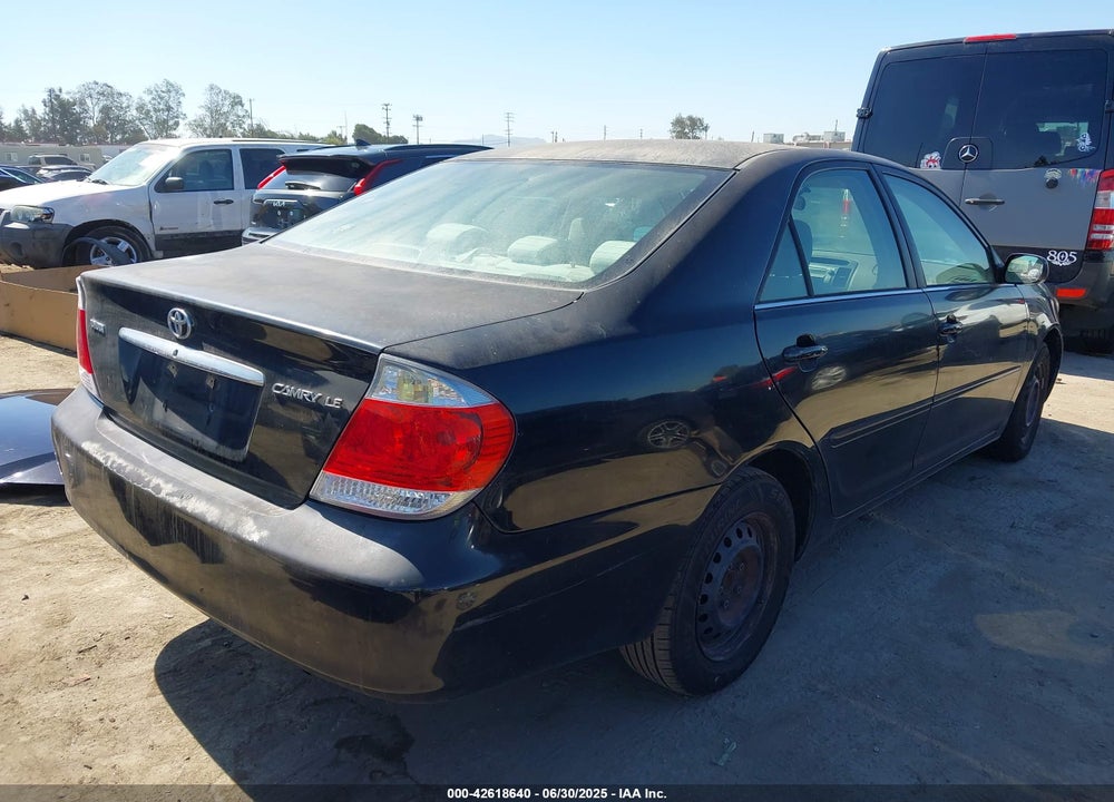 2005 TOYOTA CAMRY LE VIN: 4T1BE32K65U065389