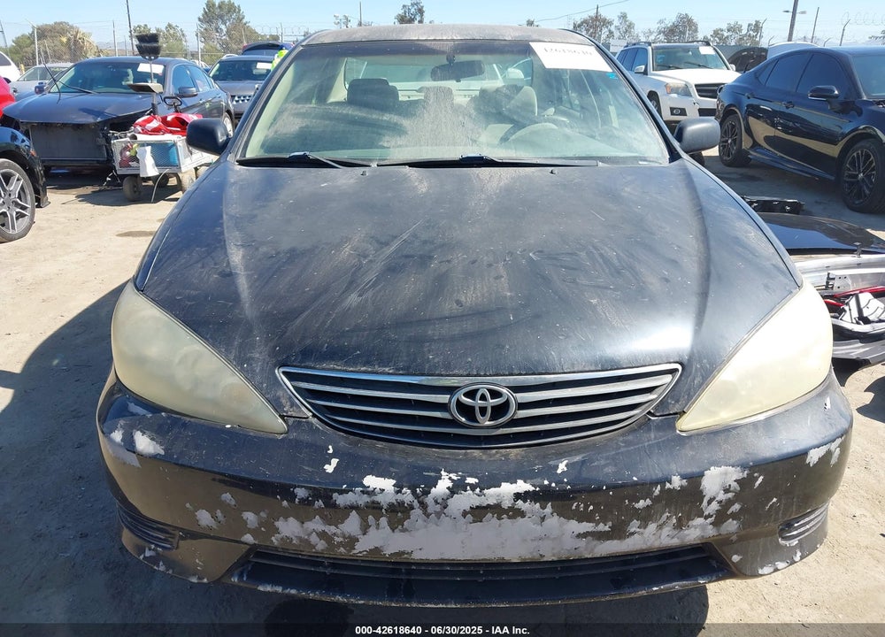 2005 TOYOTA CAMRY LE VIN: 4T1BE32K65U065389