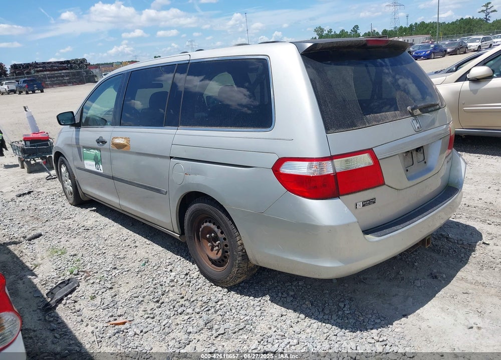 2005 HONDA ODYSSEY LX VIN: 5FNRL38295B038177