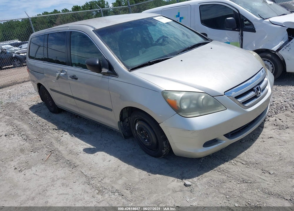2005 HONDA ODYSSEY LX VIN: 5FNRL38295B038177