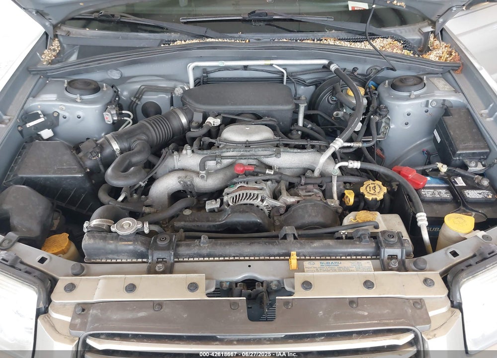 2006 SUBARU FORESTER VIN: JF1SG65686H752453