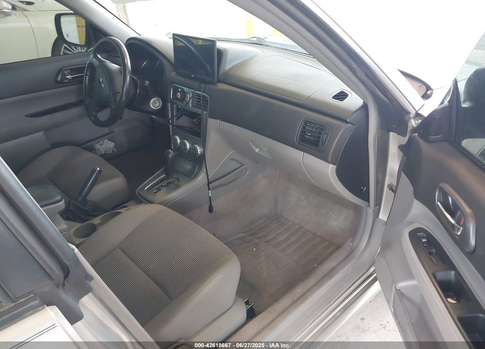 2006 SUBARU FORESTER VIN: JF1SG65686H752453