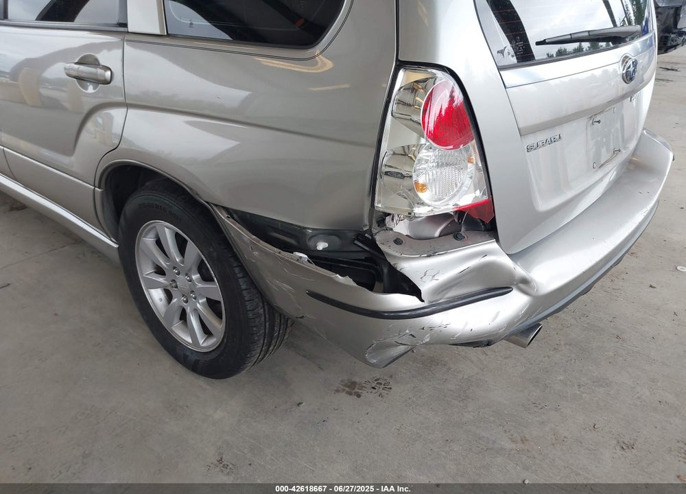 2006 SUBARU FORESTER VIN: JF1SG65686H752453