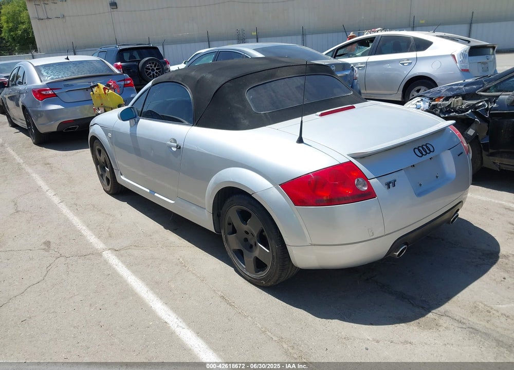 2001 AUDI TT QUATTRO VIN: TRUUT28N711022518