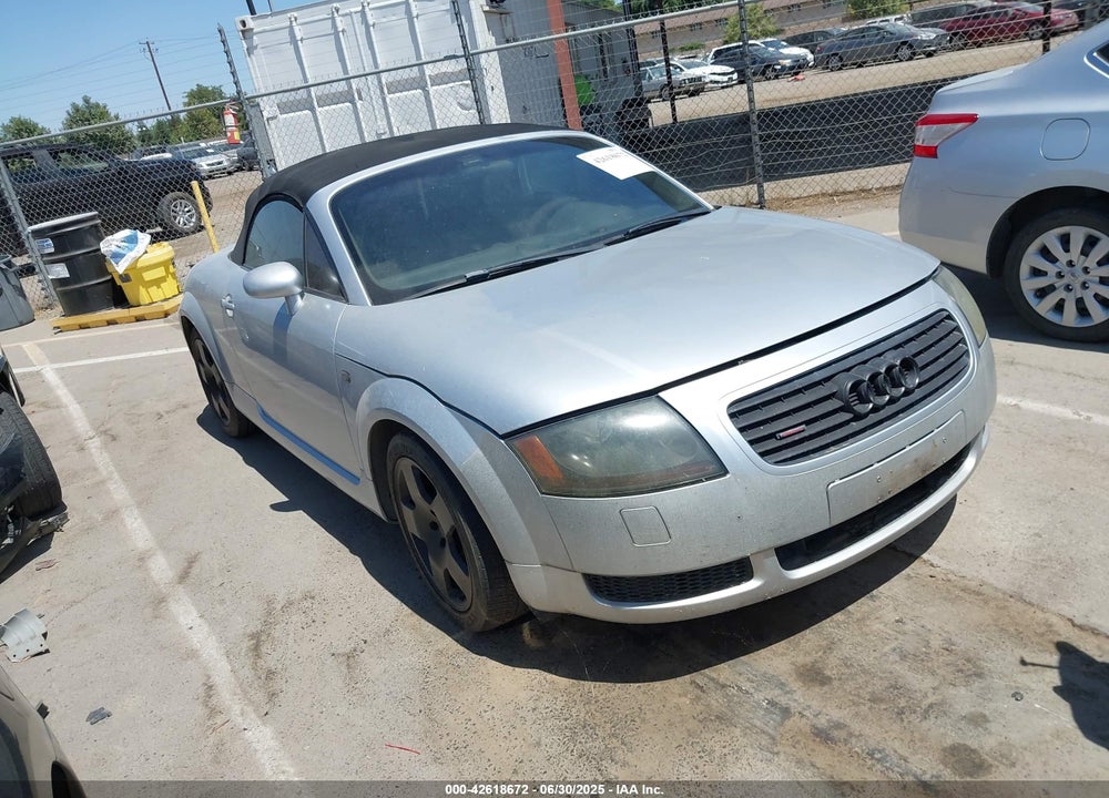 2001 AUDI TT QUATTRO VIN: TRUUT28N711022518