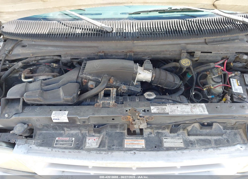 1995 FORD ECONOLINE E150 VAN VIN: 1FDEE14N4SHA39161