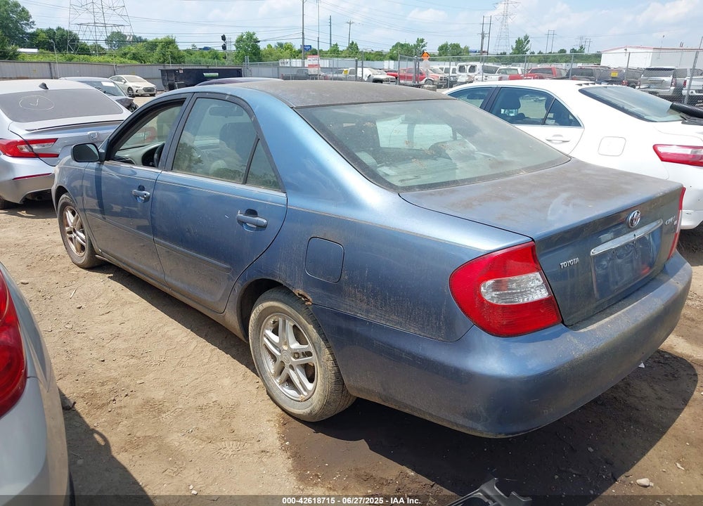 2002 TOYOTA CAMRY LE VIN: 4T1BE32K92U622078
