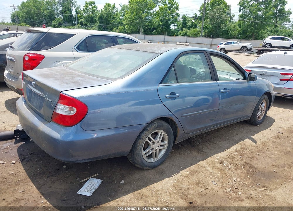 2002 TOYOTA CAMRY LE VIN: 4T1BE32K92U622078