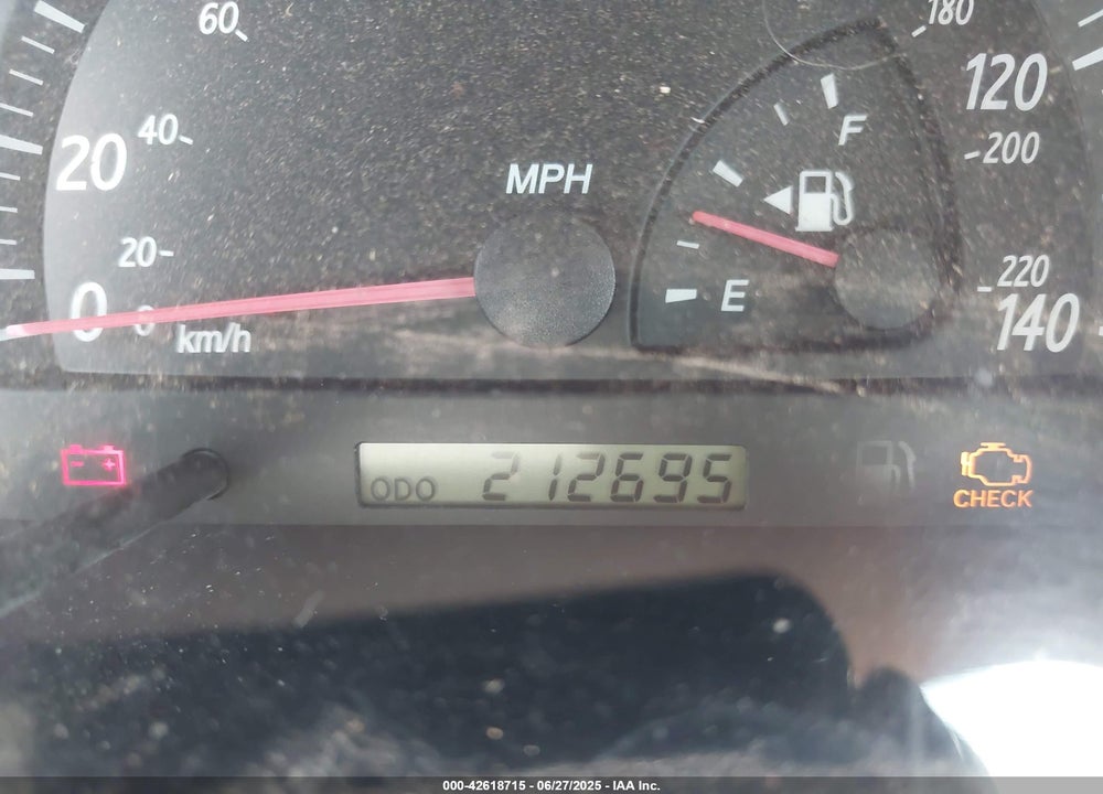 2002 TOYOTA CAMRY LE VIN: 4T1BE32K92U622078