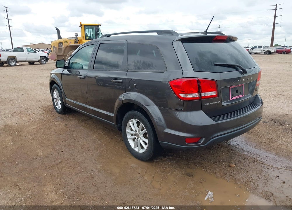 2016 DODGE JOURNEY SXT VIN: 3C4PDCBB4GT139015
