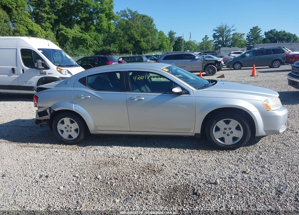 2010 DODGE AVENGER VIN: 1B3CC4FB6AN161608