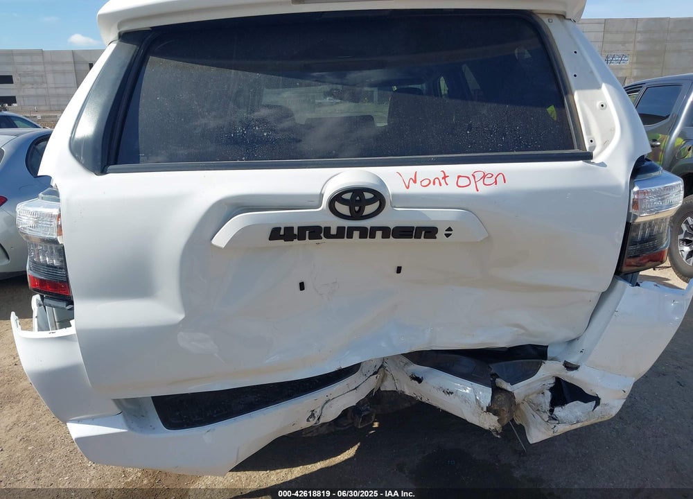 2020 TOYOTA 4RUNNER VIN: JTEBU5JR2L5763891