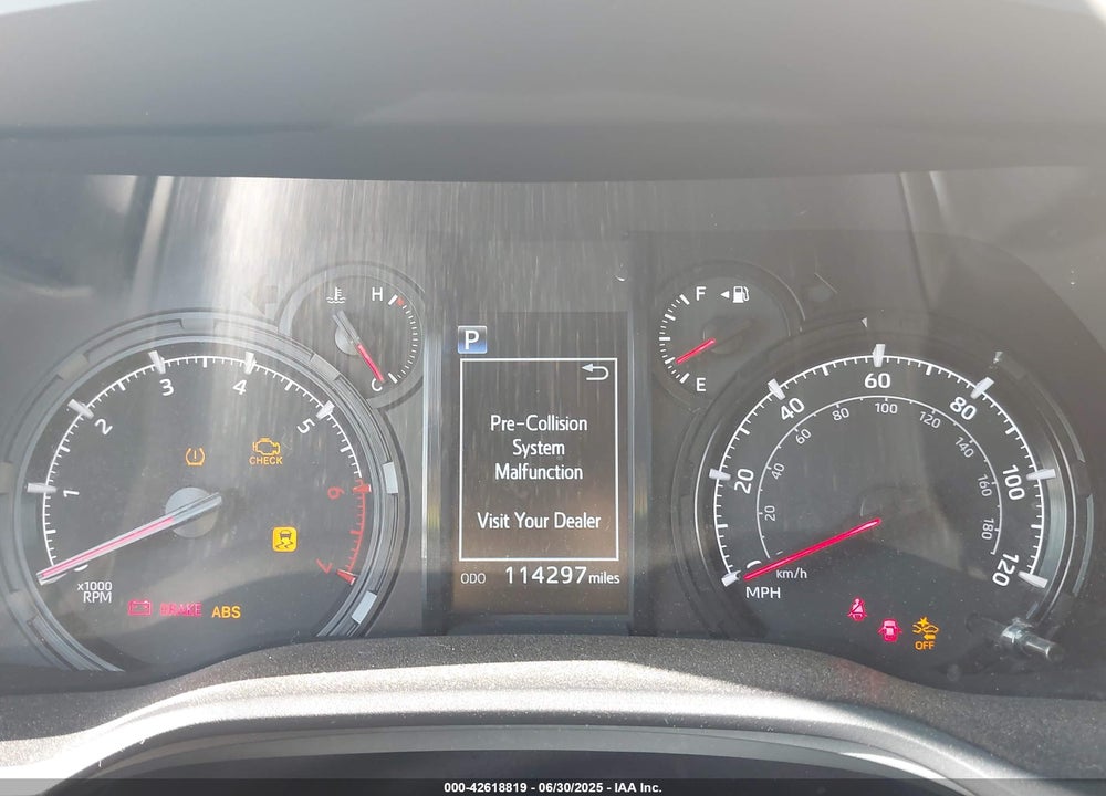 2020 TOYOTA 4RUNNER VIN: JTEBU5JR2L5763891