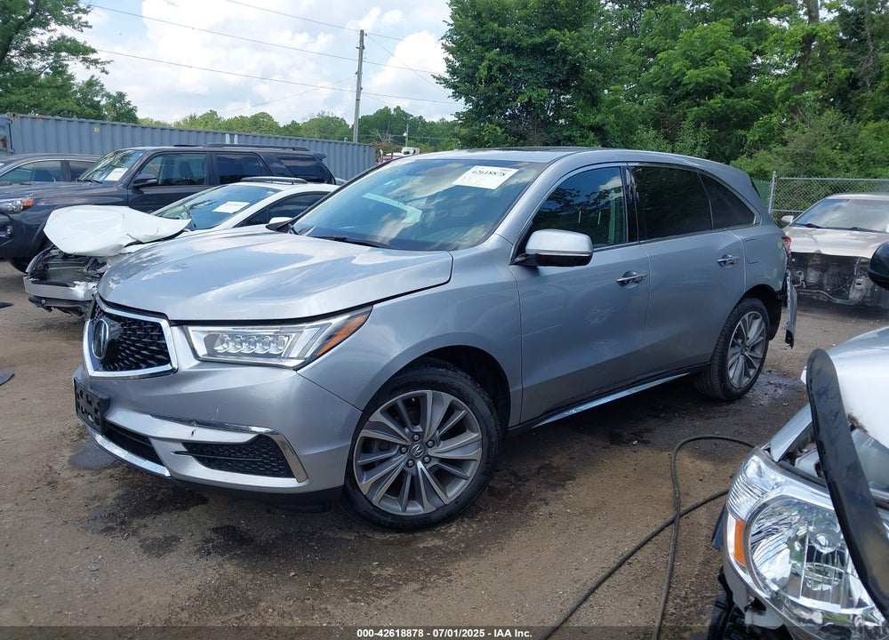 2017 ACURA MDX VIN: 5J8YD4H55HL004992