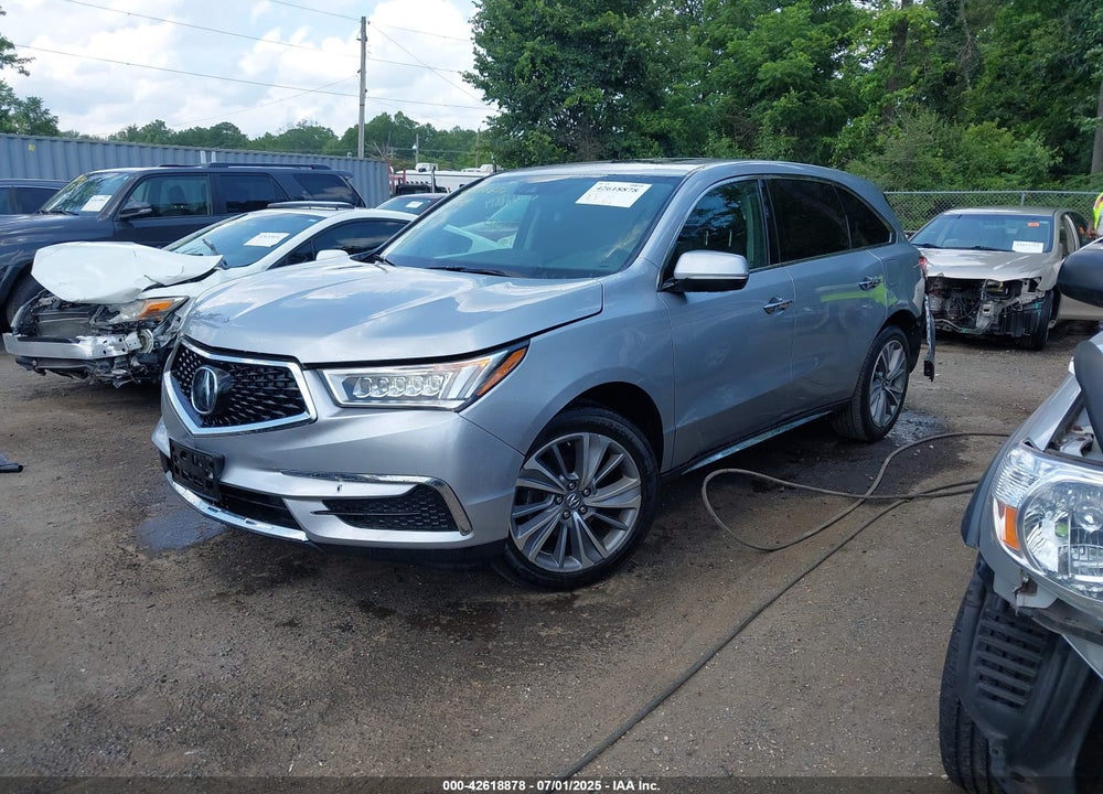 2017 ACURA MDX VIN: 5J8YD4H55HL004992