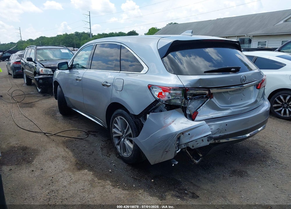 2017 ACURA MDX VIN: 5J8YD4H55HL004992