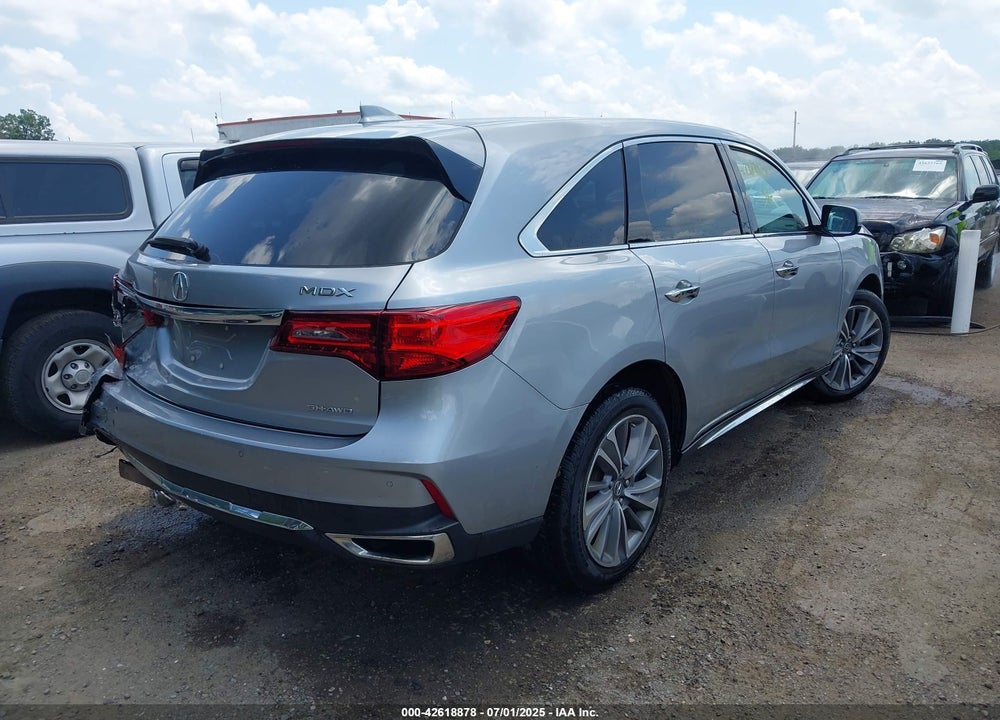 2017 ACURA MDX VIN: 5J8YD4H55HL004992