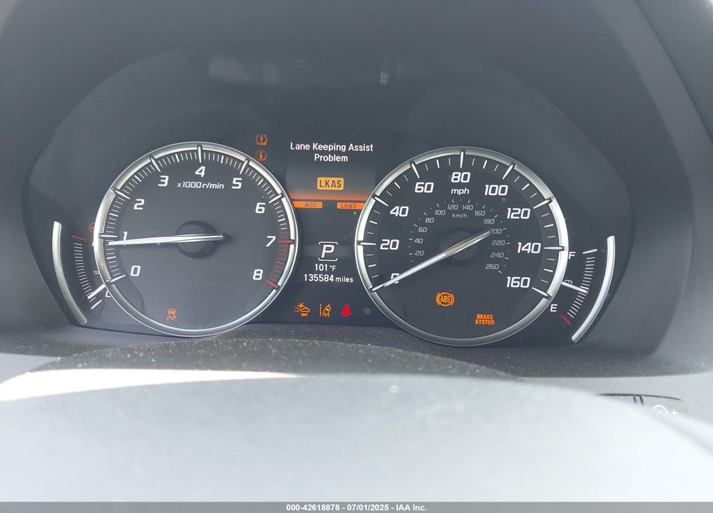 2017 ACURA MDX VIN: 5J8YD4H55HL004992