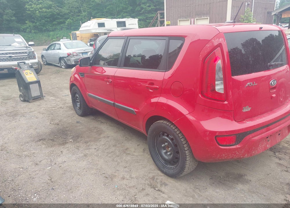 2013 KIA SOUL VIN: KNDJT2A69D7621034