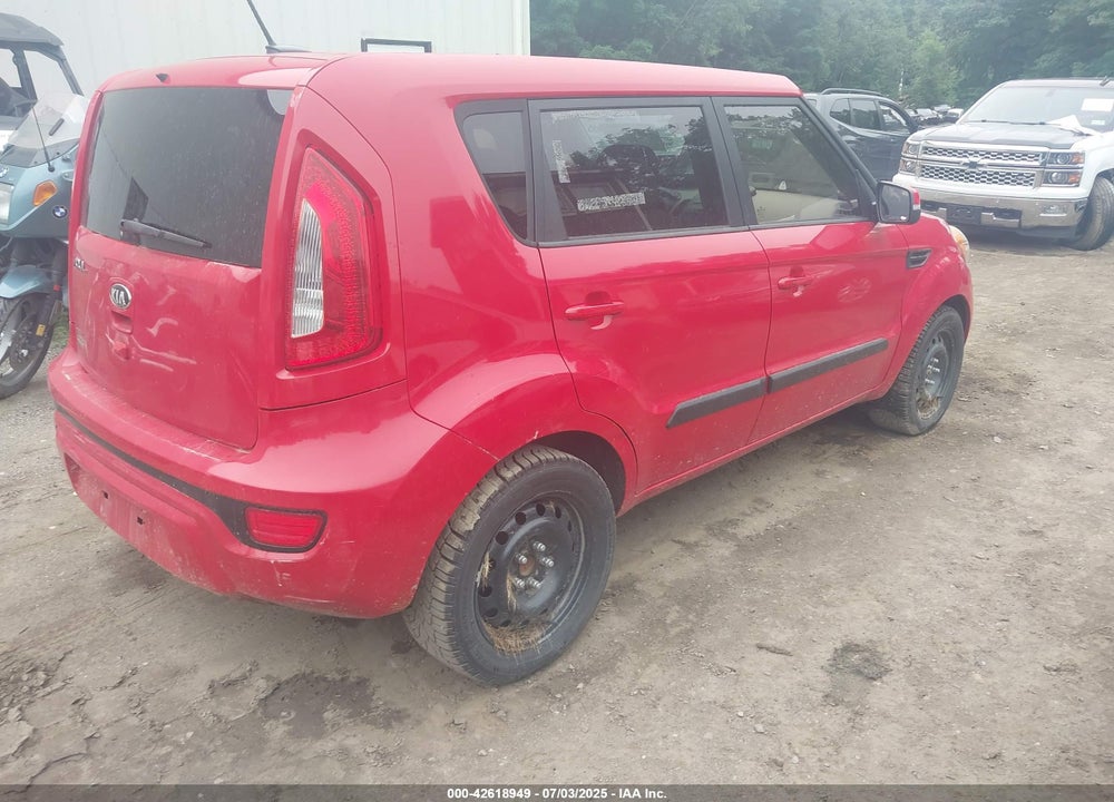 2013 KIA SOUL VIN: KNDJT2A69D7621034