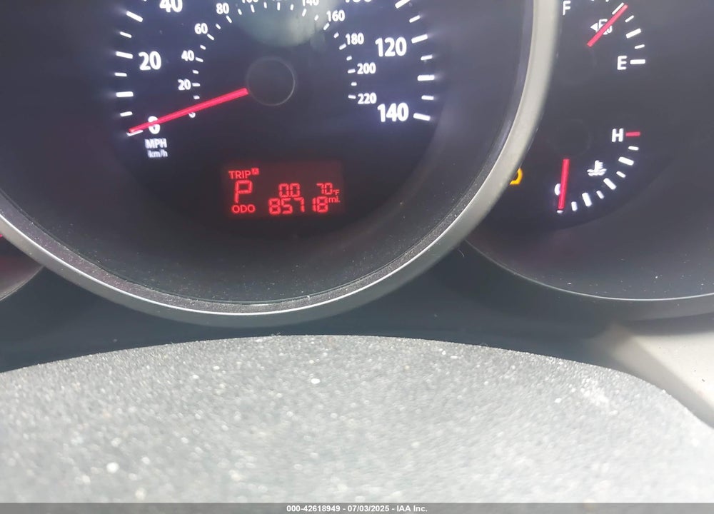2013 KIA SOUL VIN: KNDJT2A69D7621034