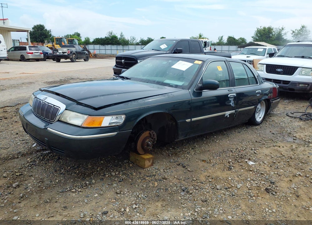 2002 MERCURY GRAND MARQUIS LS VIN: 2MEFM75W12X625384