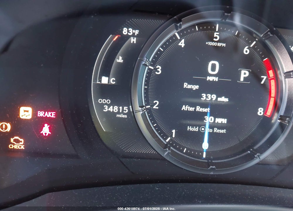 2021 LEXUS IS350 VIN: JTHGZ1B21M5047800
