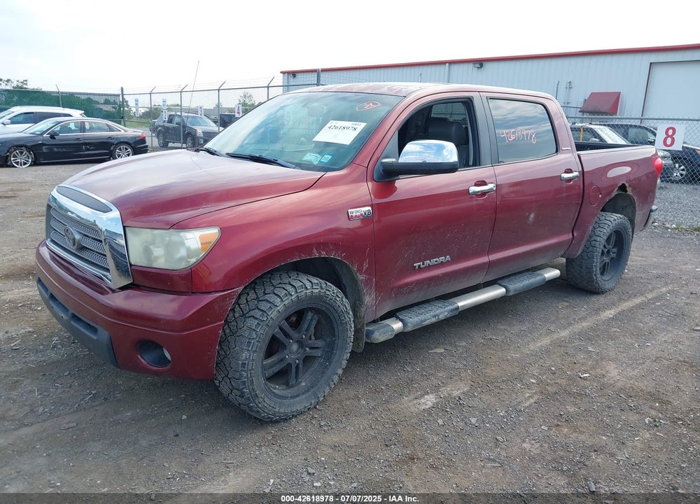 2007 TOYOTA TUNDRA LIMITED 5.7L V8 VIN: 5TBDV58137S472416