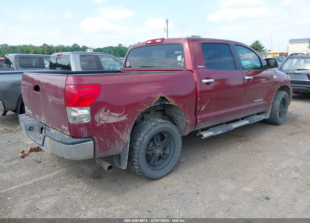 2007 TOYOTA TUNDRA LIMITED 5.7L V8 VIN: 5TBDV58137S472416
