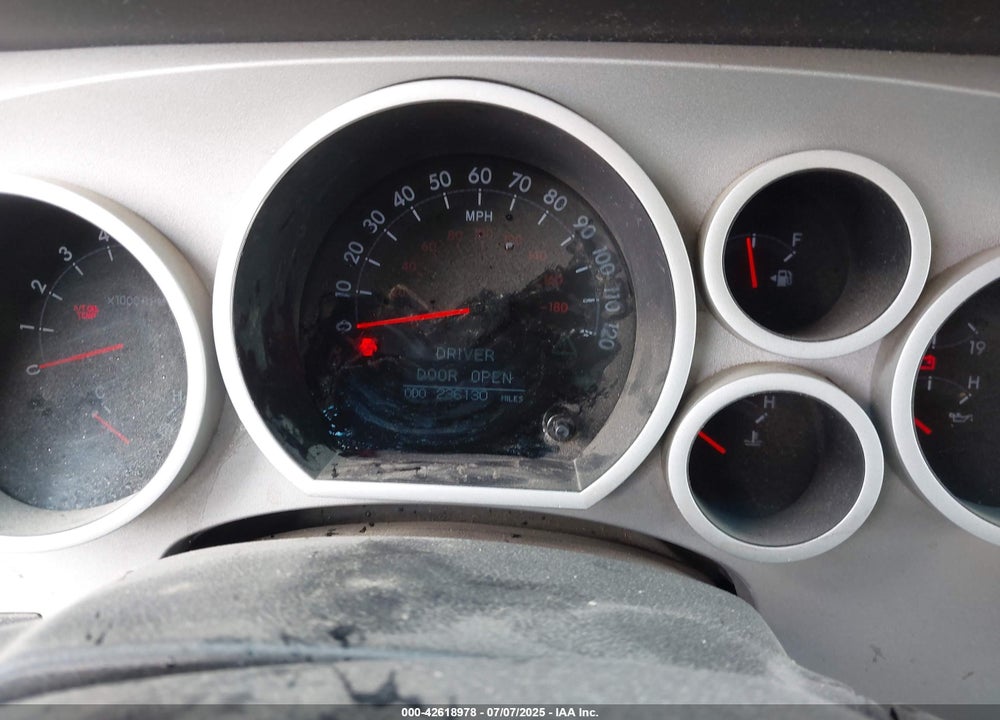 2007 TOYOTA TUNDRA LIMITED 5.7L V8 VIN: 5TBDV58137S472416