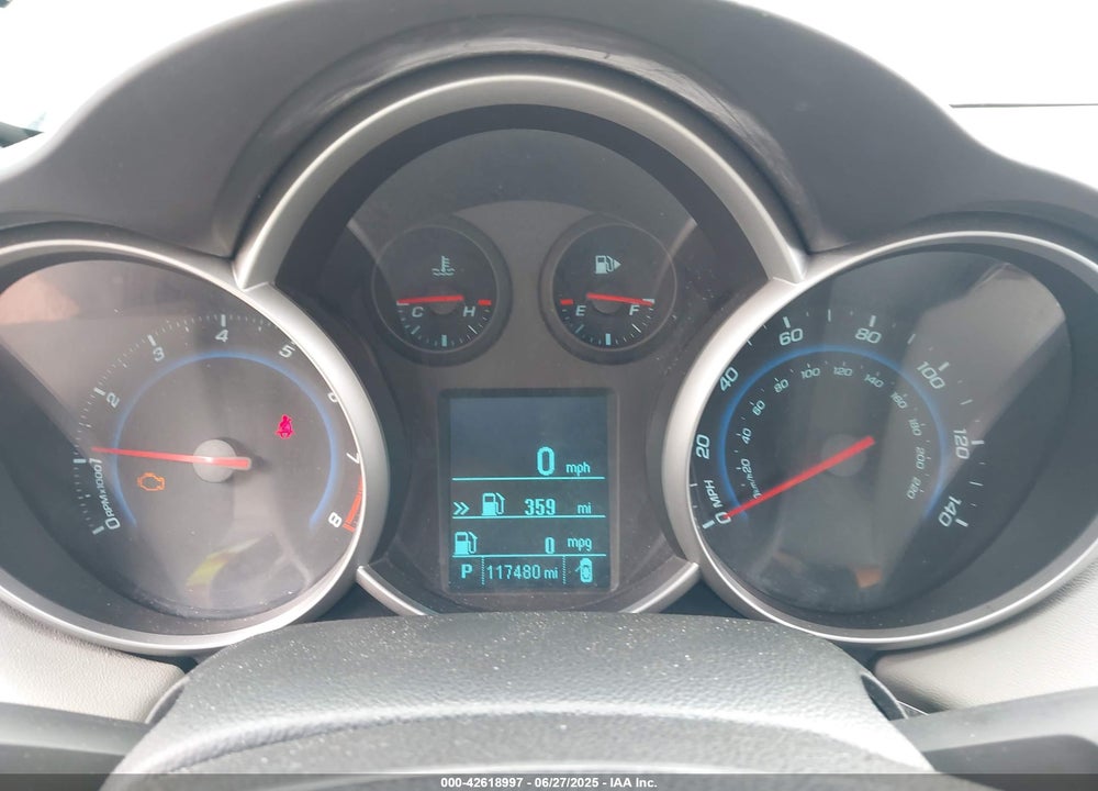 2012 CHEVROLET CRUZE VIN: 1G1PC5SHXC7234480