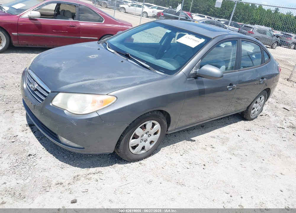 2008 HYUNDAI ELANTRA VIN: KMHDU46D88U365971