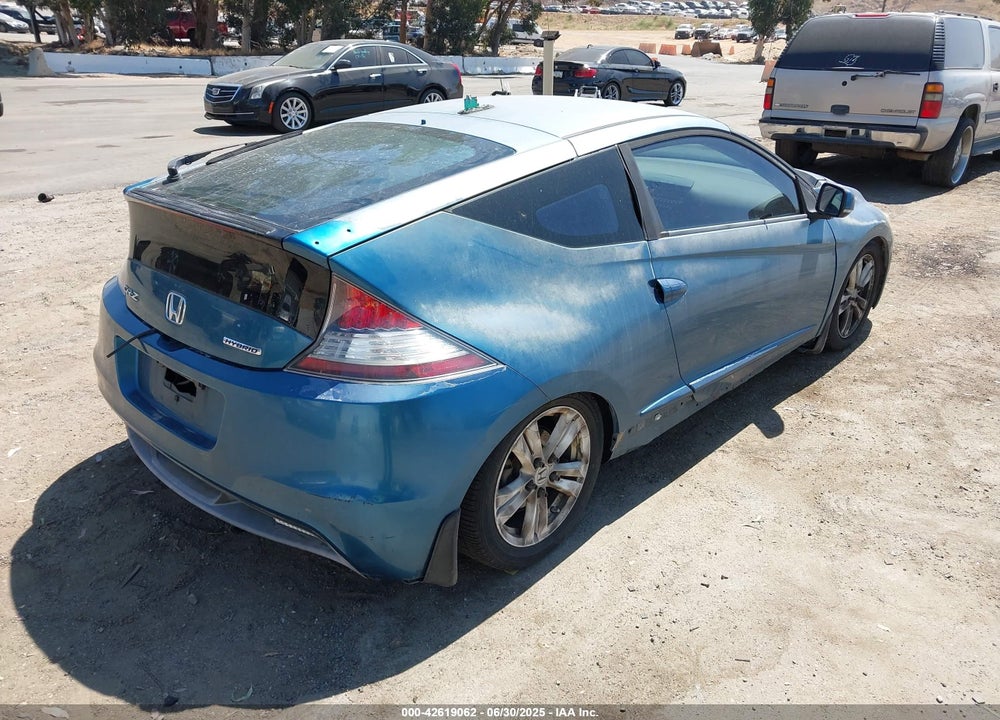 2011 HONDA CR-Z VIN: JHMZF1C64BS011763