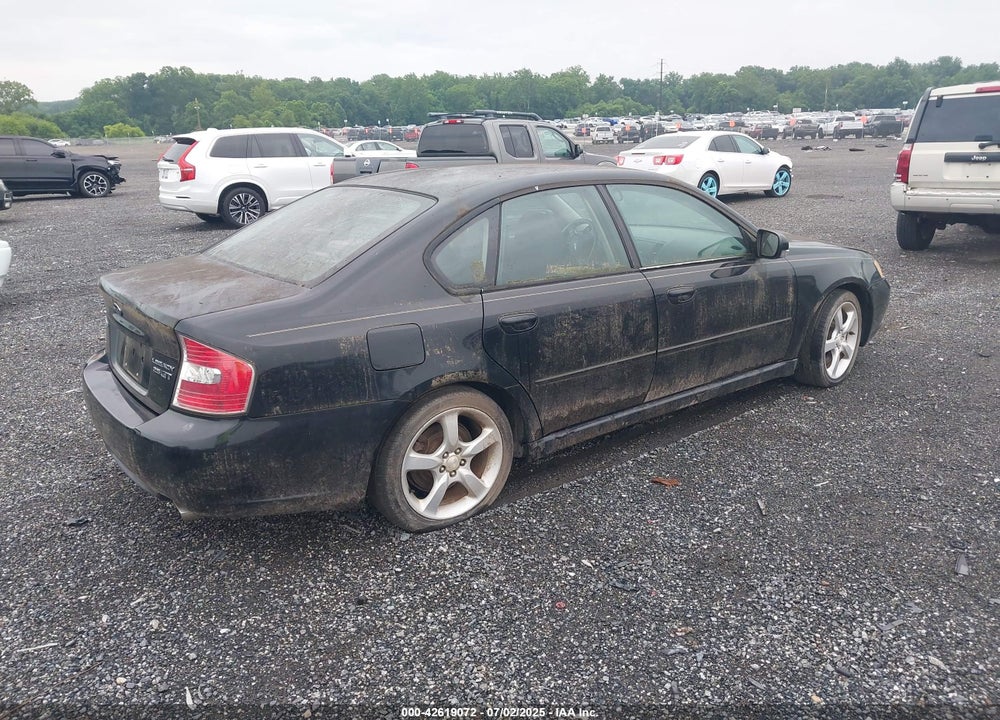 2005 SUBARU LEGACY 2.5GT VIN: 4S3BL686854221163