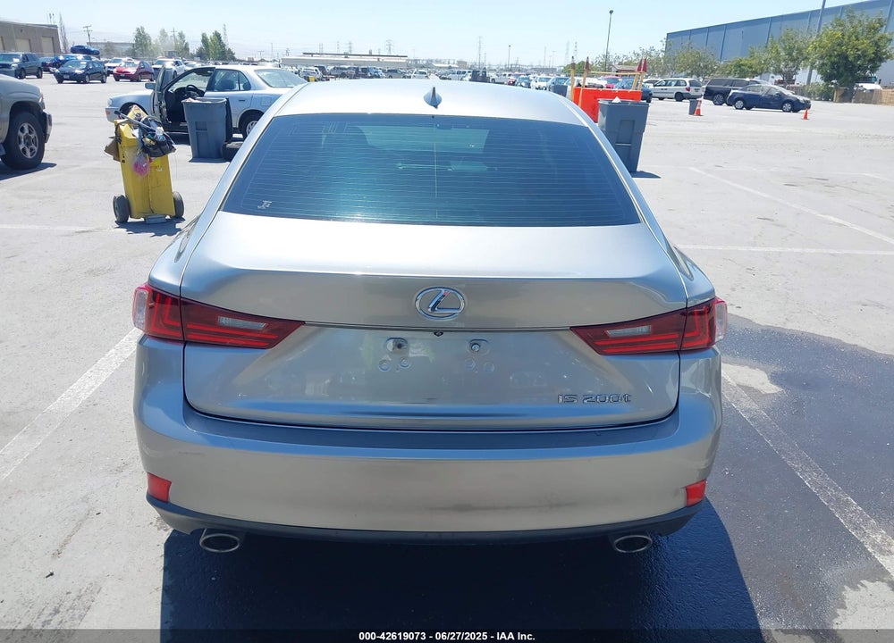 2016 LEXUS IS 200T VIN: JTHBA1D22G5024481