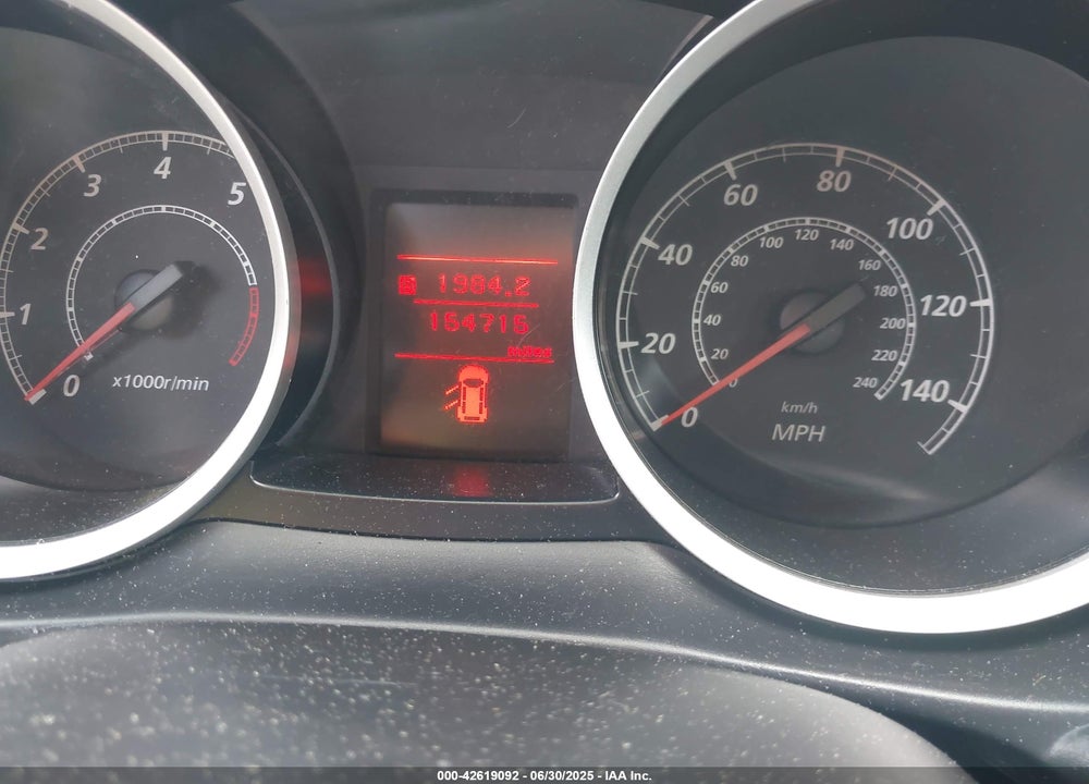 2013 MITSUBISHI LANCER VIN: JA32U2FUXDU006887