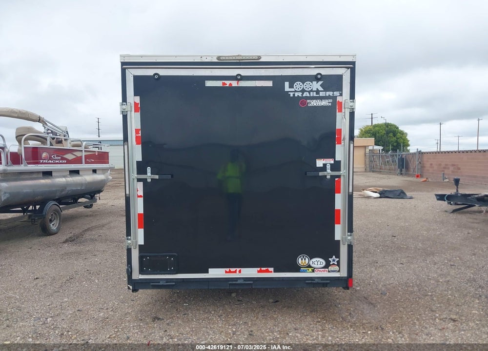 2022 LOOK TRAILERS CARGO 16' BUMPER PULL TRAILER VIN: 53BLTEA26NR007220