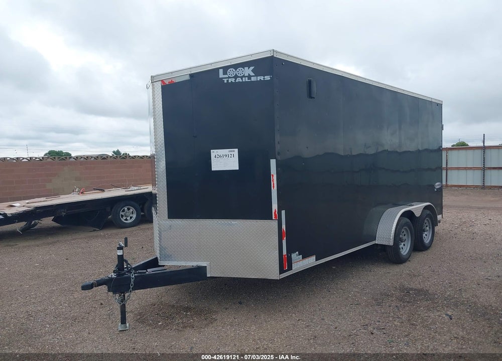 2022 LOOK TRAILERS CARGO 16' BUMPER PULL TRAILER VIN: 53BLTEA26NR007220