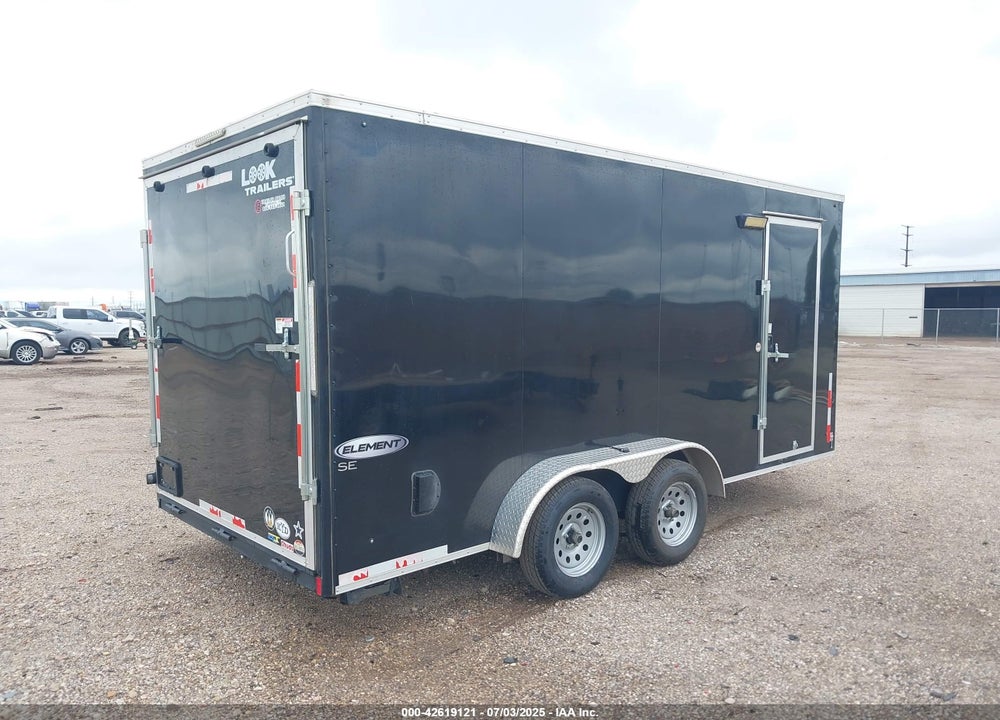2022 LOOK TRAILERS CARGO 16' BUMPER PULL TRAILER VIN: 53BLTEA26NR007220