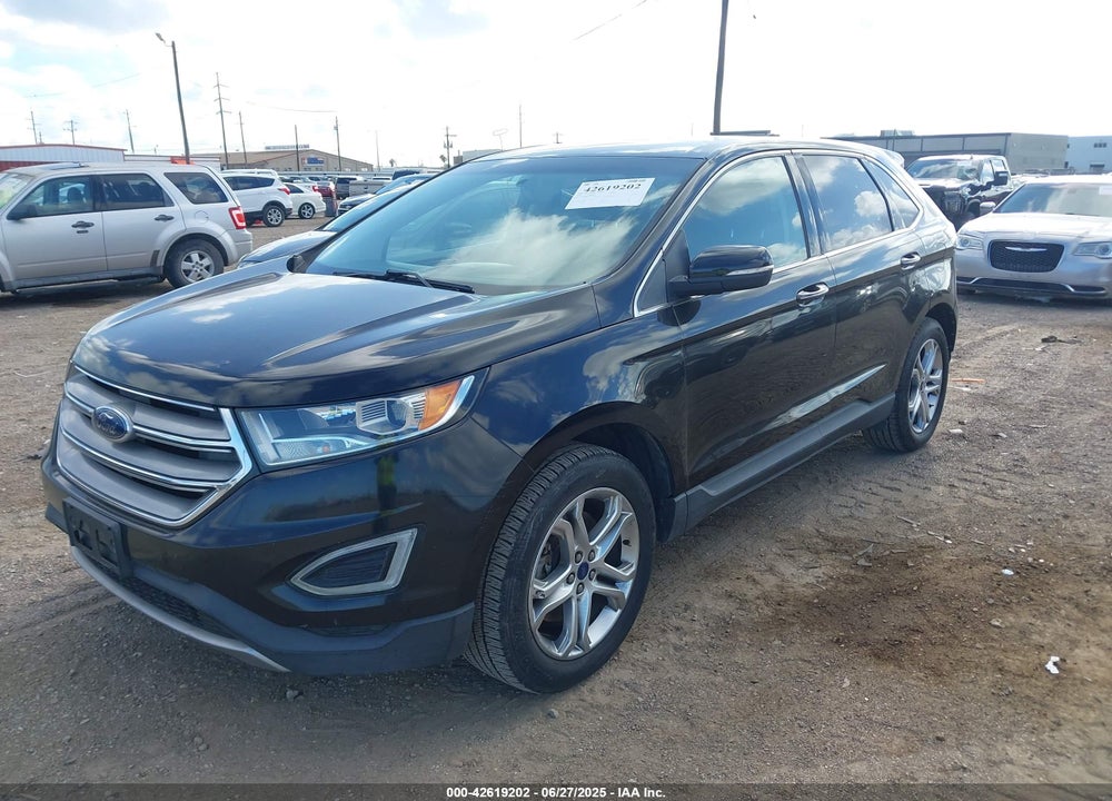 2016 FORD EDGE TITANIUM VIN: 2FMPK4K96GBB23866