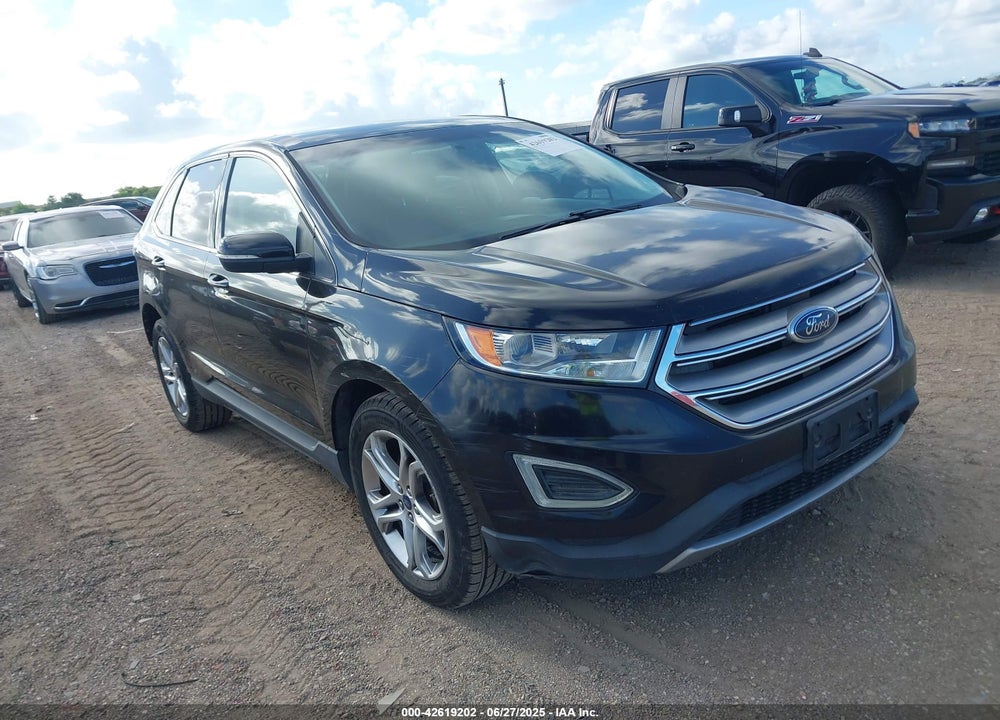 2016 FORD EDGE TITANIUM VIN: 2FMPK4K96GBB23866