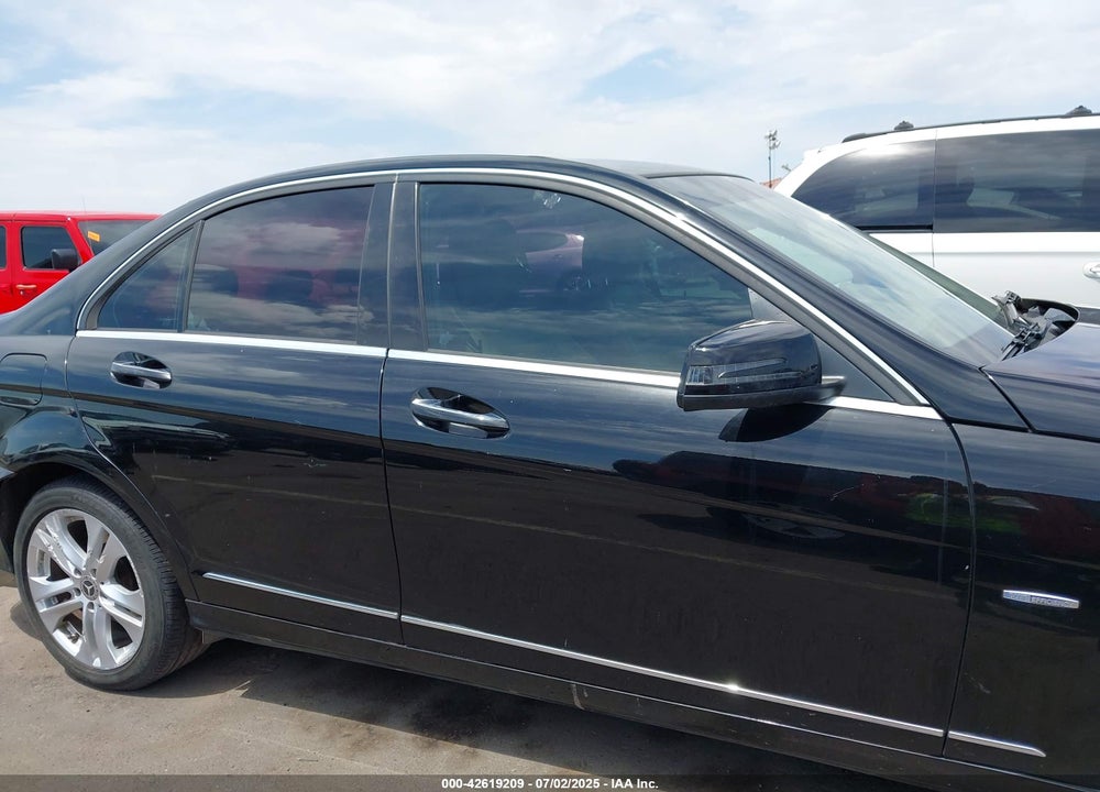 2012 MERCEDES-BENZ C CLASS VIN: WDDGF4HB3CR221172