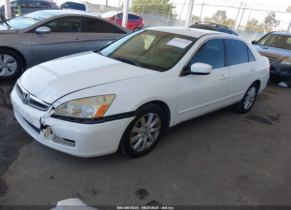 2007 HONDA ACCORD VIN: 1HGCM66417A039927