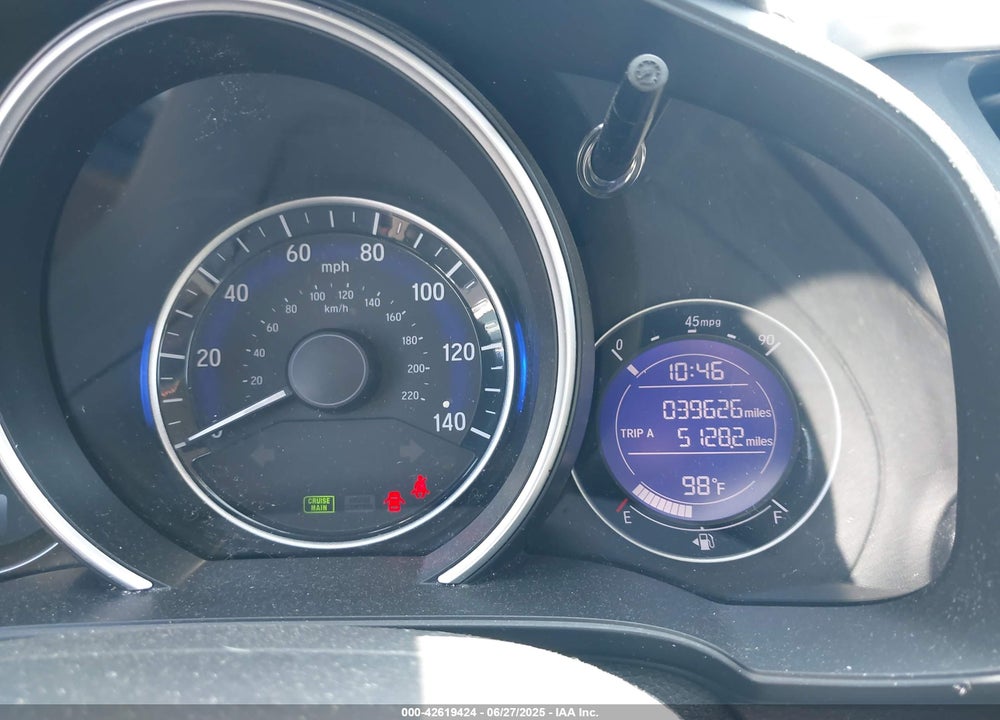 2016 HONDA FIT VIN: JHMGK5H70GX038643