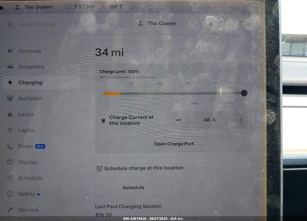 2017 TESLA MODEL 3 LONG RANGE/STANDARD VIN: 5YJ3E1EA7HF003772