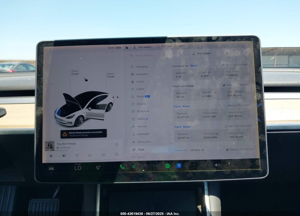 2017 TESLA MODEL 3 LONG RANGE/STANDARD VIN: 5YJ3E1EA7HF003772